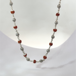 Om Small Beads Rudraksha Mala