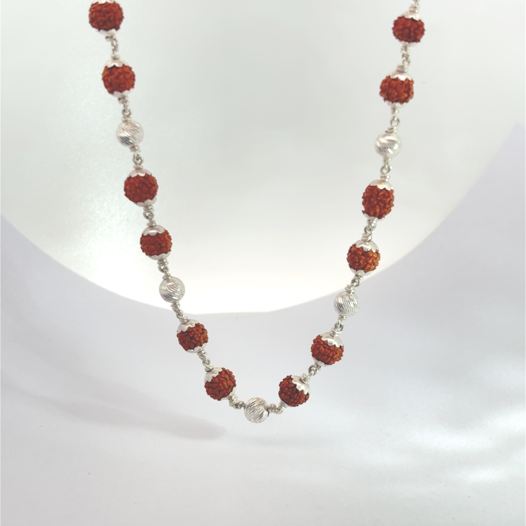 Man's Rudraksha Mala