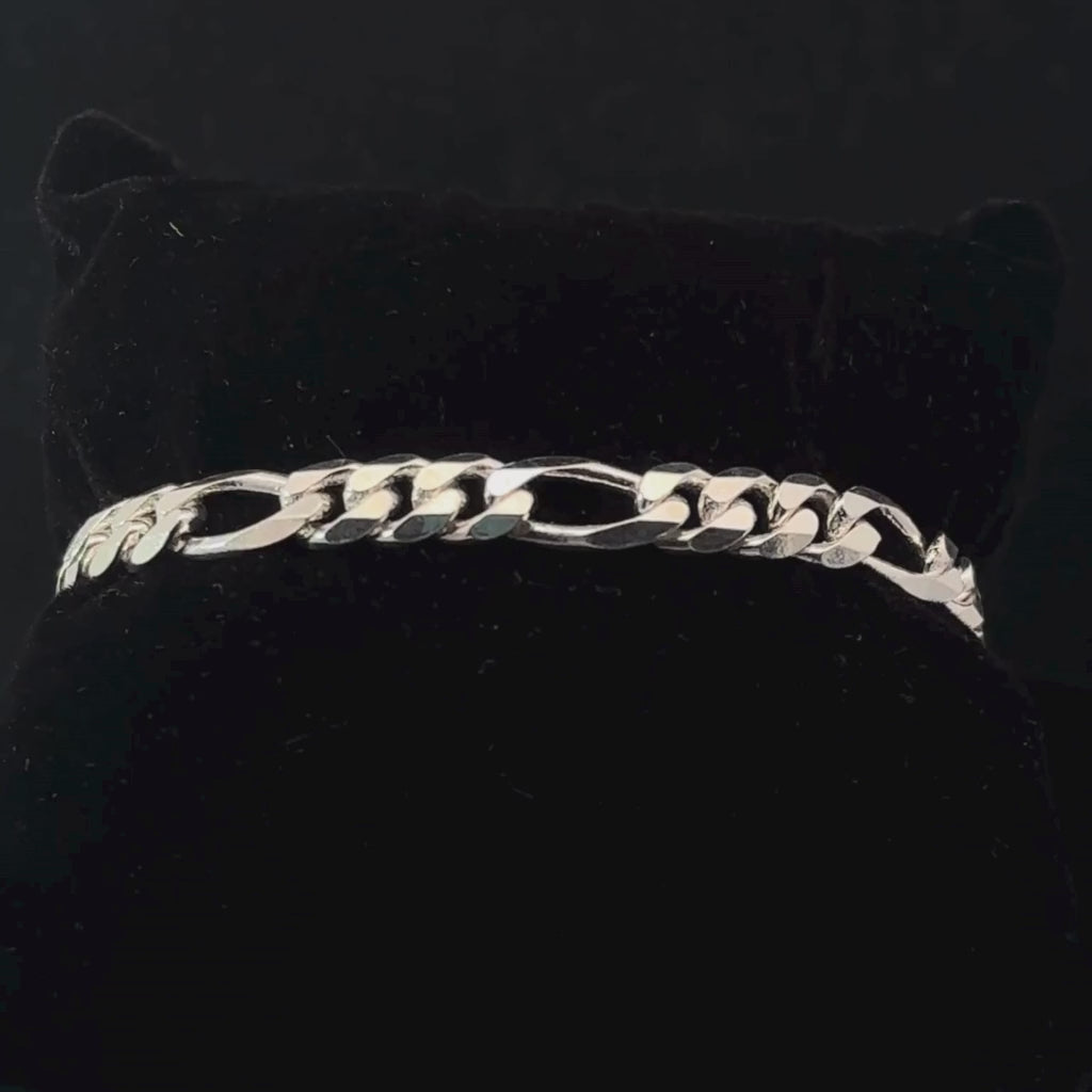 Silver Man's Cuban Bracelet
