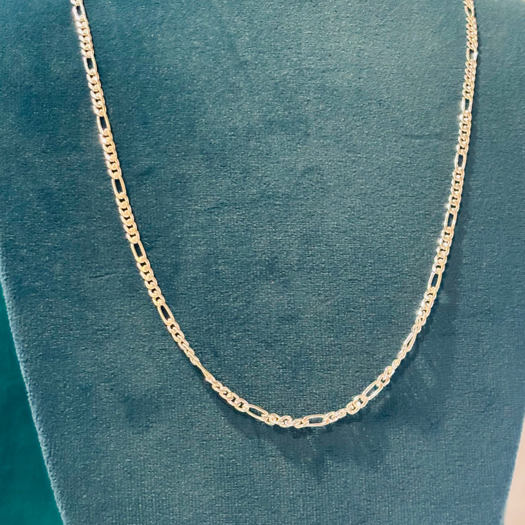 Silver Man's 5 by 1 Cuban Chain