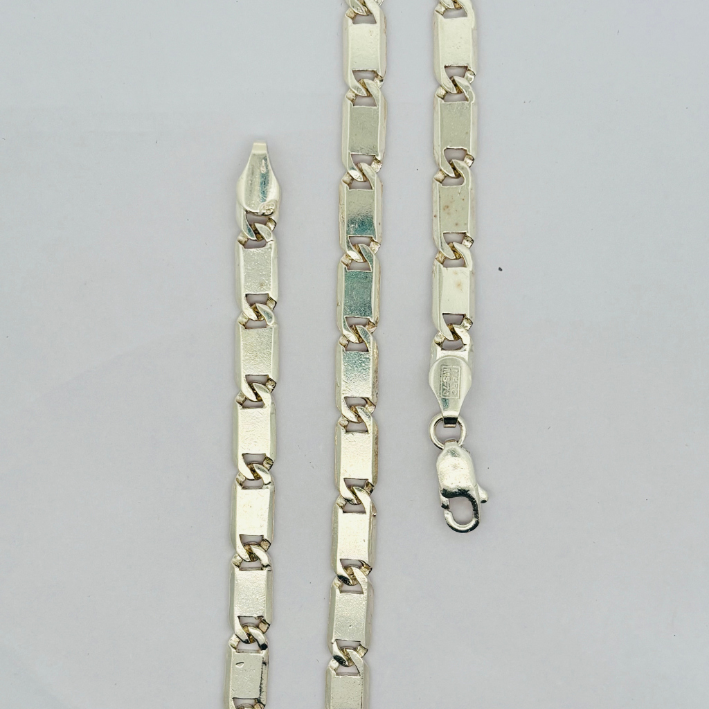 Silver Man's Nawabi Chain