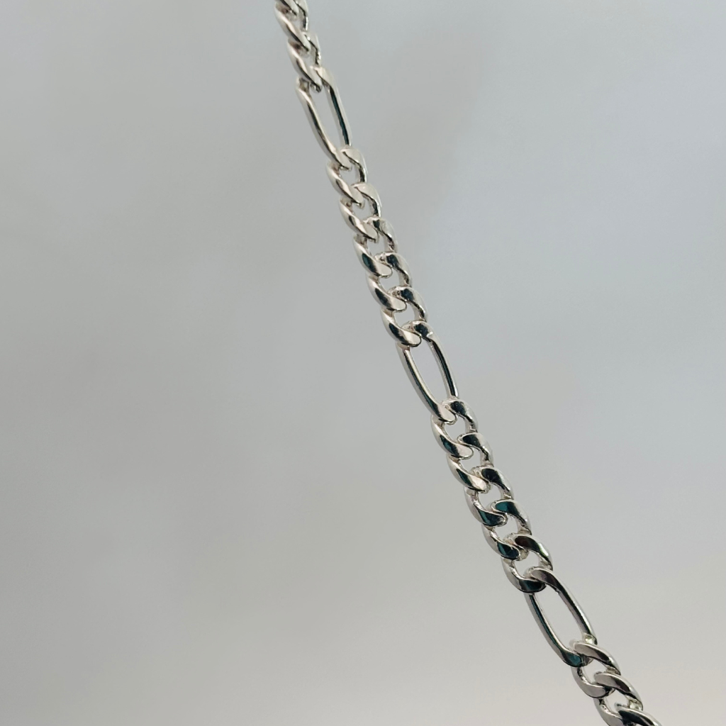 Silver Man's 5 by 1 Cuban Chain