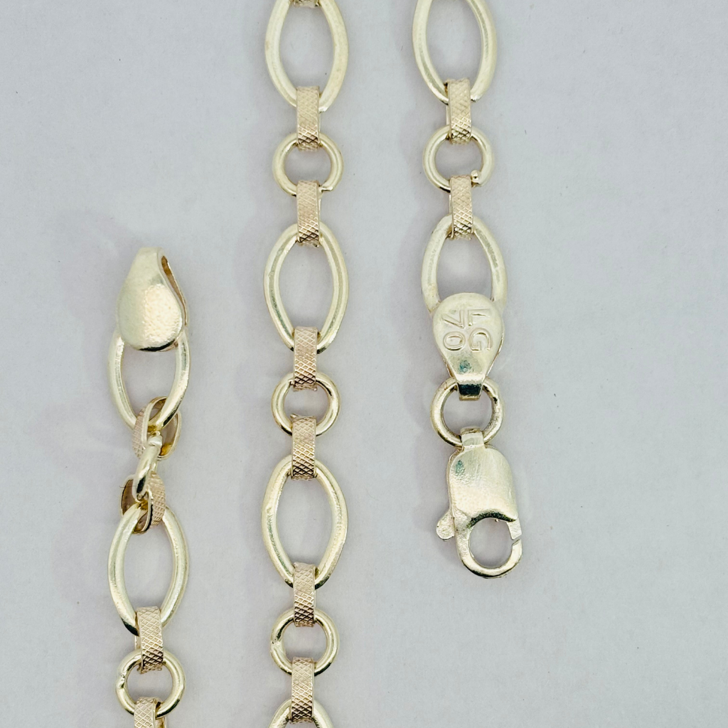 Silver Man's Hollow Chain