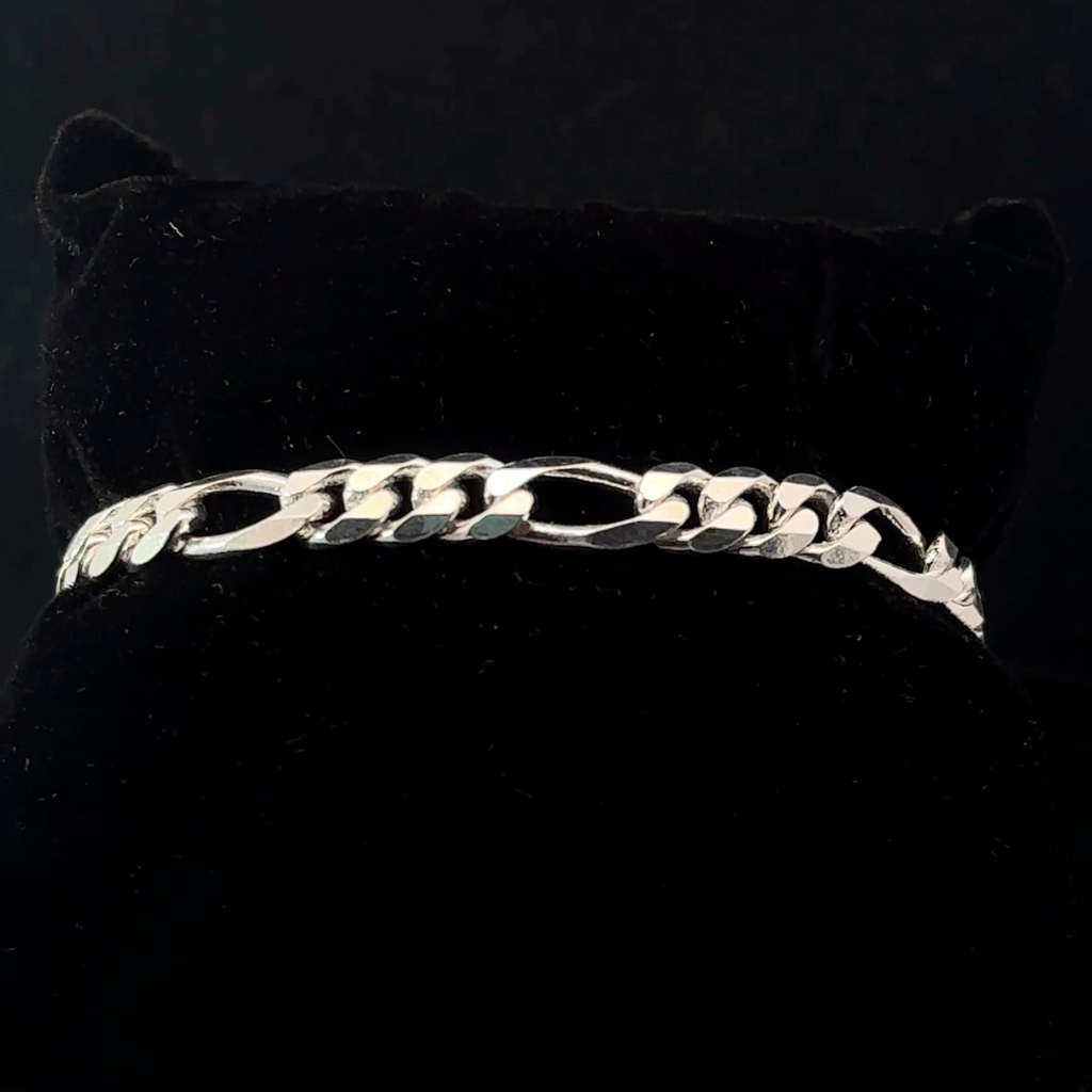 Silver Man's Cuban Bracelet